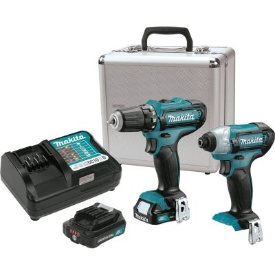 Makita 12V max CXT 2.0 Ah Li-Ion Cordless 2-Piece Combo Kit