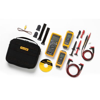 Fluke Digital Multimeter Kit, Automotive, Wireless, AC/DC Voltage, AC/DC Current, Frequency, Continu