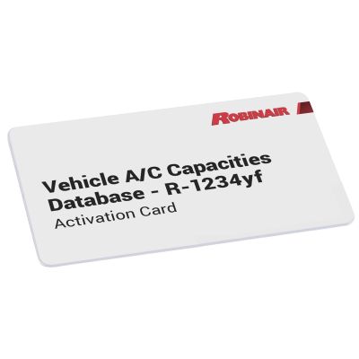 R1234yf Vehicle A/C Capacities Database - 2020