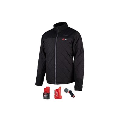 M12 Heated Axis Jacket Kit, Size Small (Black)