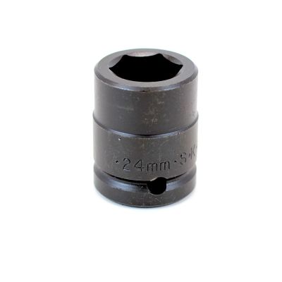 24mm 3/4" Drive 6-Point Metric Std Impact Socket