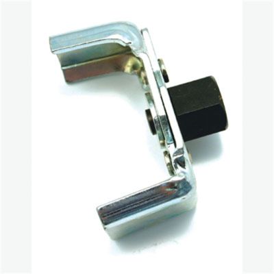 Oil Filter Wrench, Cam Style, 3-3/8" to 3-7/8", Two Sliding Jaws, Use 3/8" Drive or 7/8" Hex Soc