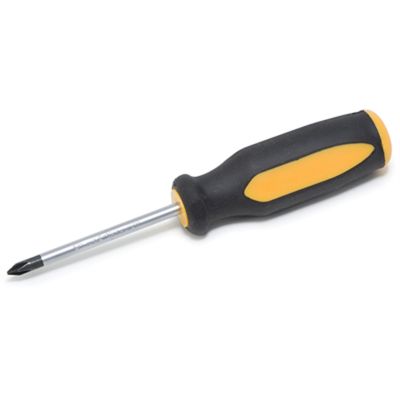 Phillips Screwdriver, #1 x 3" Blade, Magnetic Tip, Chrome Vanadium Shaft, Ergonomic Handle