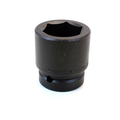 41mm 1" Drive 6-Point Metric Std Impact Socket