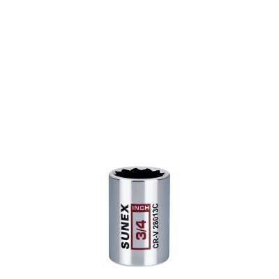 Sunex Tools 3/4 in. Chrome Socket 12-Point