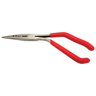 Titan 9 in. Pistol Grip Needle Nose Pliers/Crimper