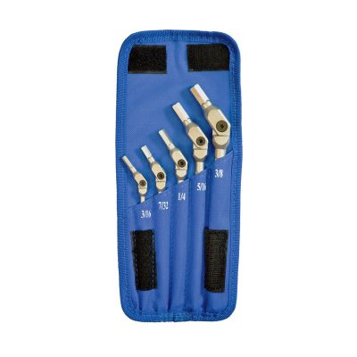 5-Piece Hex-Pro Pivot Head Wrench Set