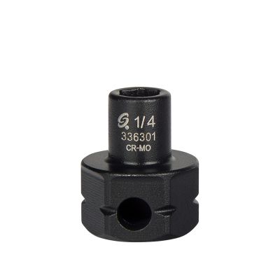 Sunex Tools 3/8 in. Drive 6-Point Low Profile Impact Socket w/ Hex Shank, 1/4 in.