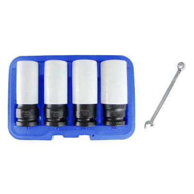 Flank Bite Damaged Lug Nut Socket Set w/ Btl Wrnch