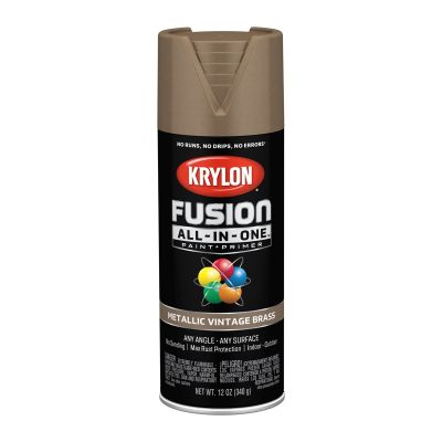 Krylon Fusion All-In-One Paint + Primer, Metallic Vintage Bra