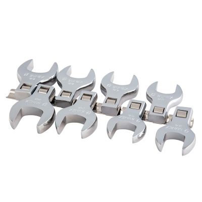 8 Pc. 1/2" Dr. Jumbo Metric Crowfoot Wrench Set