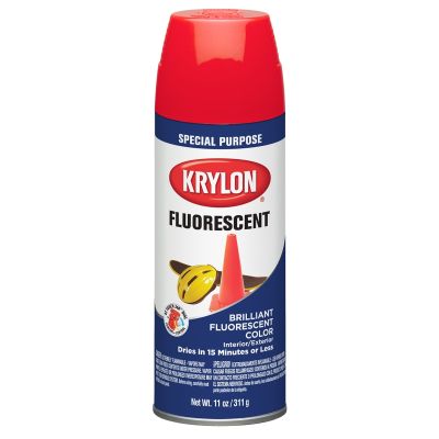Krylon Fluorescent Paints Cerise 11 oz. Aerosol