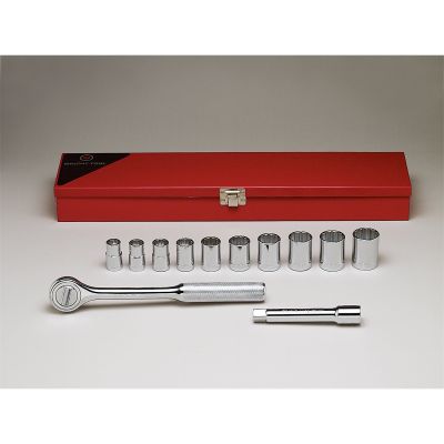 1/2"Dr 12Pt Std Skt Bx Set 12P