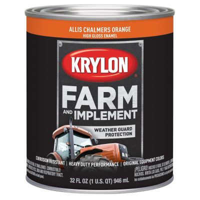 Farm and Implement Paints - 1 Quart, Allis Chalmers Orange