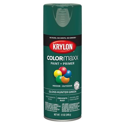 Gloss Hunter Green; 12 oz. Aerosol