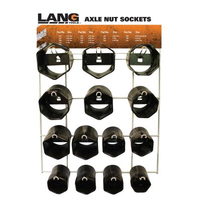 14-Piece Axle Nut Display