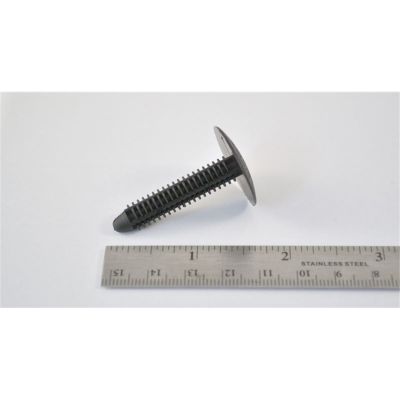 Black Universal Nylon Textured Head Panel Retainer (100/Bag)