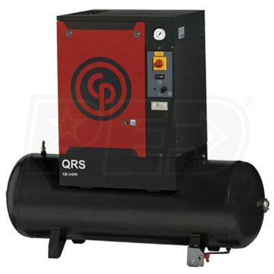 7.5Hp 3Phase 60Gal Rotary Screw Compressor