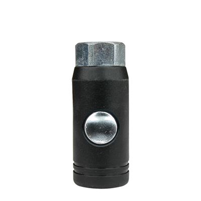 1/4IN Safety Coupler Female Black