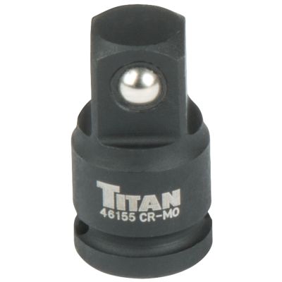 Titan 1/4 in. x 3/8 in. Drive Increasing Adapter