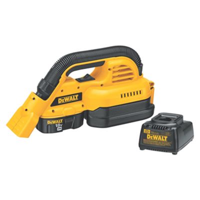 DeWalt 18V Cordless 1/2 Gallon Wet/Dry Portable Vacuum