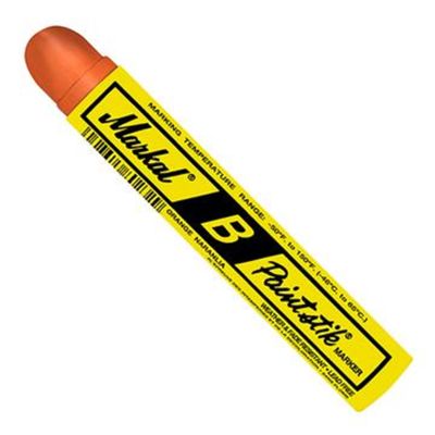 Markal Orange Tire Paintstick, 3/4" Round (12/Box)