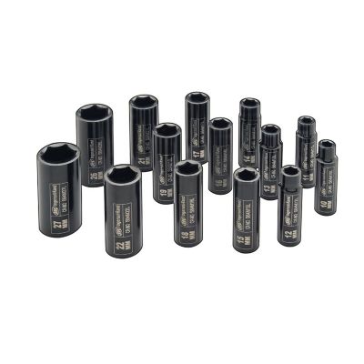 14 Piece 1/2" Drive Metric Universal Socket Set