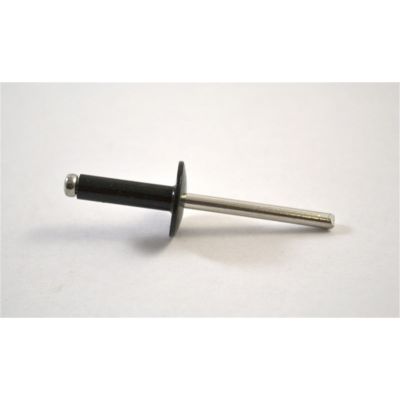 Aluminum Steel Black Door Handle Rivet 1/4" (100/Bag)