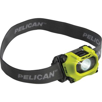 Pelican 2750 193 Lumen 3-AAA LED Headlamp, Luminescent