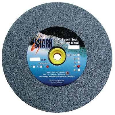 Shark Industries Bench Seat 7" Grinding Wheel