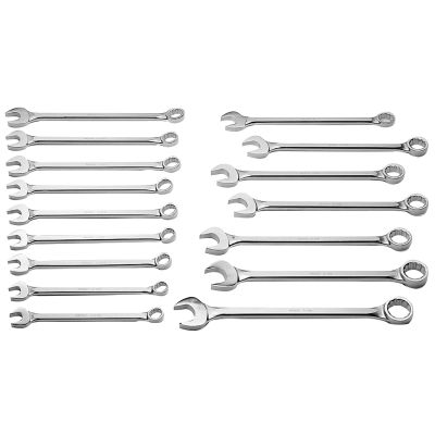 12Pt Combination Wrench Set -16 Piece