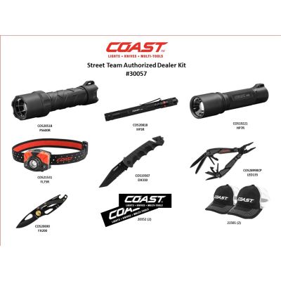 Coast Street Team Authorized Dealer 11-Piece Kit