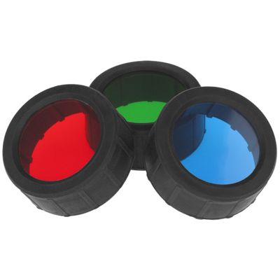 Bayco TAC Light Filter Set in Red, Green and Blue
