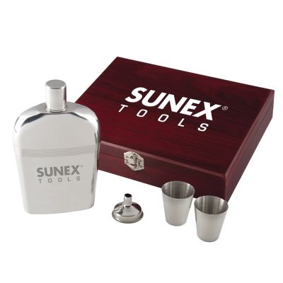 Stainless Steel Flask Set