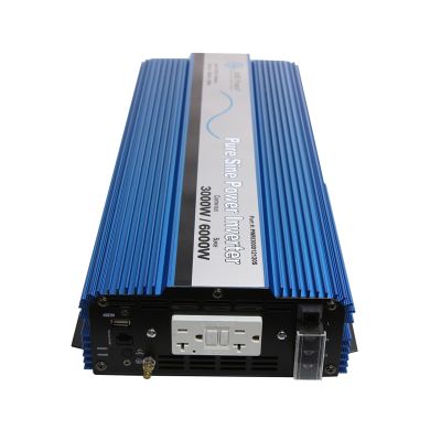 3000 Watt Pure Sine Inverter w/ USB  & Remote Port 12 VDC to 120 VAC