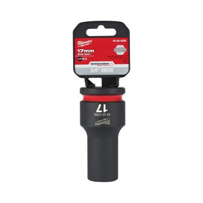 SHOCKWAVE Impact Duty? 3/4"Drive 17MM Deep 6 Point Socket