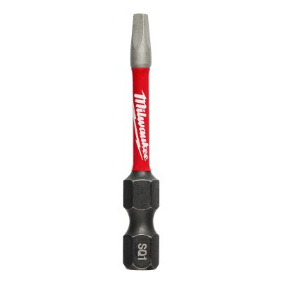 SHOCKWAVE? 2" Impact Square Recess #1 Power Bits (25 PK)