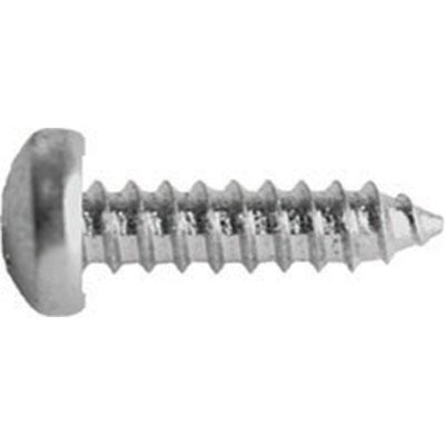 Philips Pan Head Sheet Metal Screw Bright Zinc, Screw size: 12 x 3/4", Quantity: 100