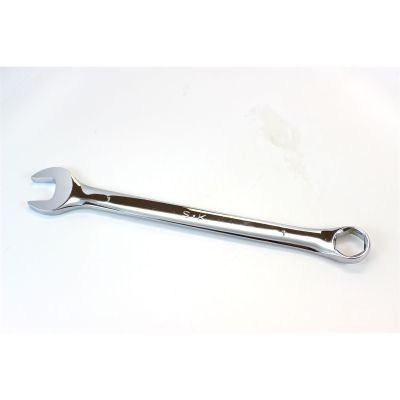 1" 6-Point Fract SAE Long Comb Chrome Wrench