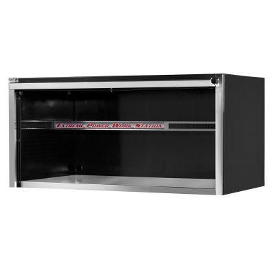 55" Extreme Power Work Station Hutch - Black