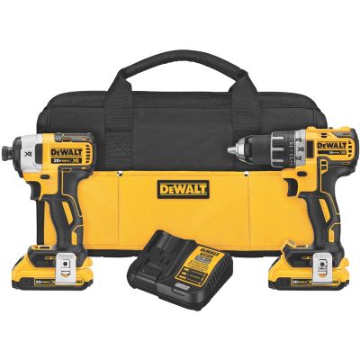 DeWalt 20V MAX XR Li-Ion Brushless Compact Drill/Driver and Impact Driver Combo Kit