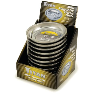Titan 10-Piece Mini Magnetic Parts Tray Counter Display