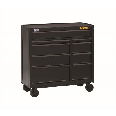 DeWalt 9-Drawer Rolling Cabinet, 41 in., Black