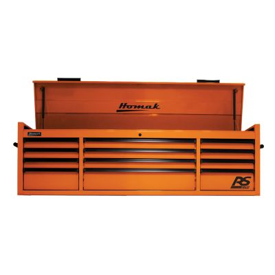 72 in. RS PRO 12-Drawer Top Chest with 24 in. Depth