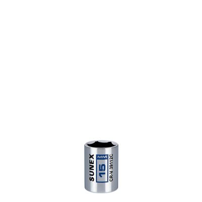 Sunex Tools 15 mm Chrome Socket