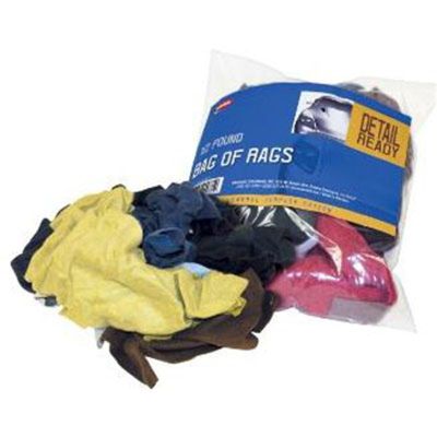 General Purpose Bag of Rags, 1/2 lb, Bagged