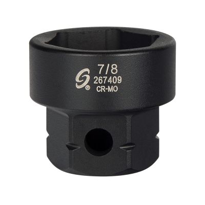 Sunex Tools 1/2 in. Drive 6-Point Low Profile Impact Socket w/ Hex Shank, 7/8 in.