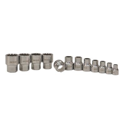 OEMTOOLS 12-Piece Go Through Socket Set