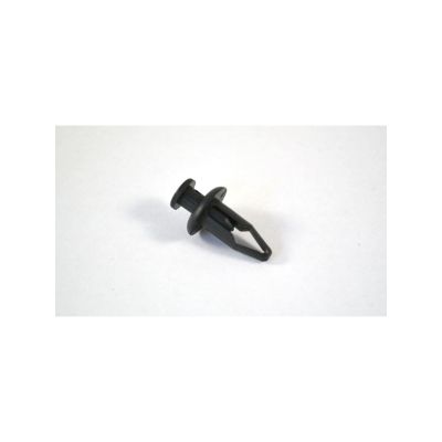 Black Nylon Push-Type Retainer 16mm; Head Diameter 16mm (25/Bag)