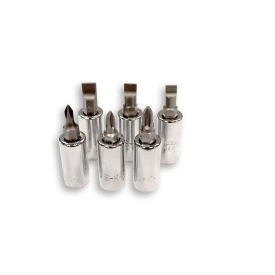 6 pc. 1/4Dr Bit Socket Set